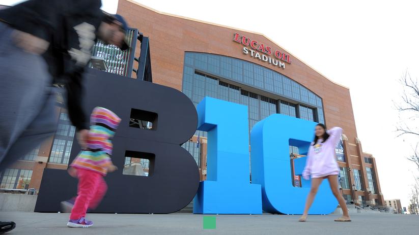 Big Ten football title game staying in Indy through 2028: 'We're the best city for it.'