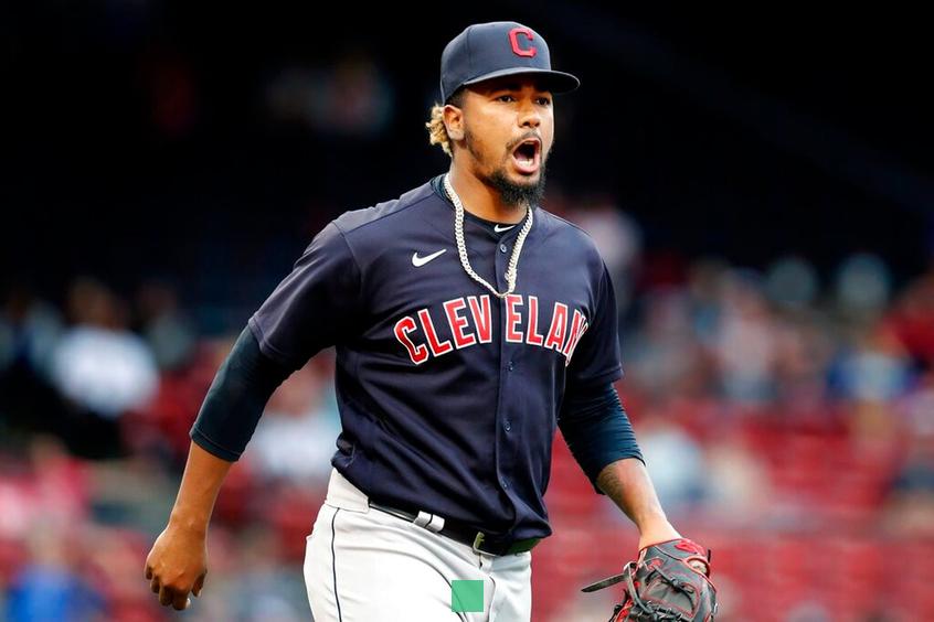 Guardians Closer Emmanuel Clase Had Such a Cool Custom Glove at MLB All-Star Game