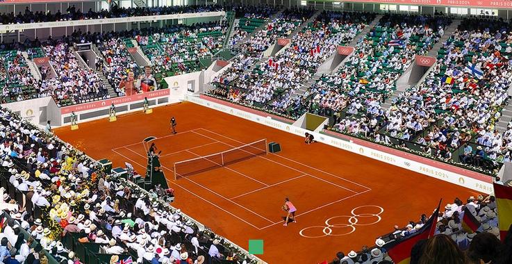 Olympic tennis players return to the red clay of Paris' Roland Garros after Wimbledon's grass