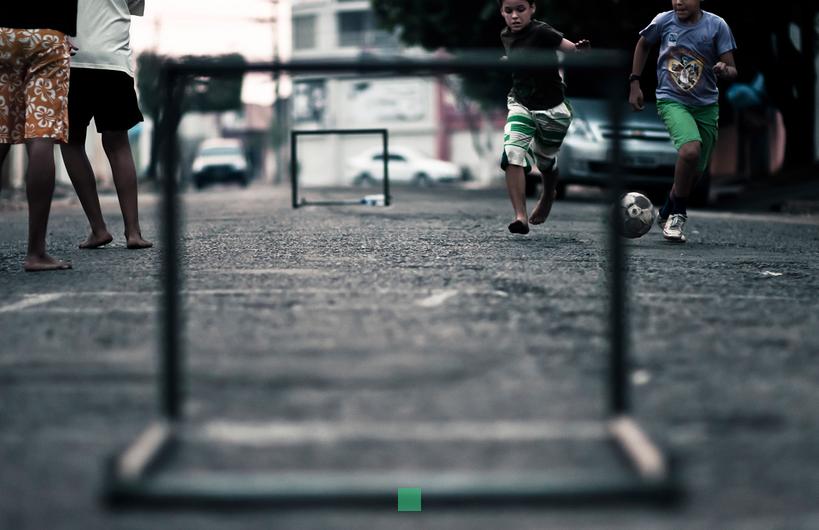 Street soccer centre offers fans a retro kickabout