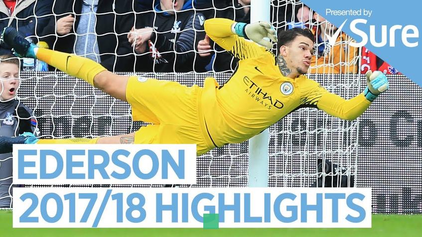 Watch: Ederson's INCREDIBLE ball skills