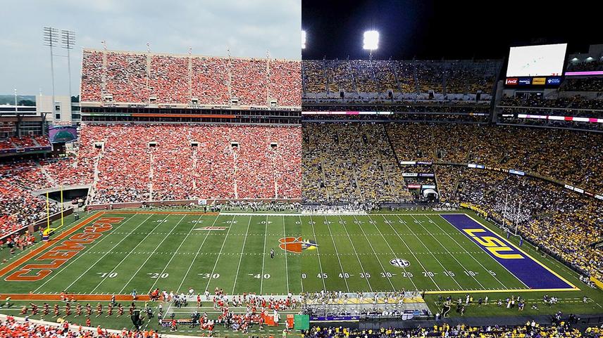 Where ESPN ranks Clemson's Death Valley in Top 25 college football stadiums